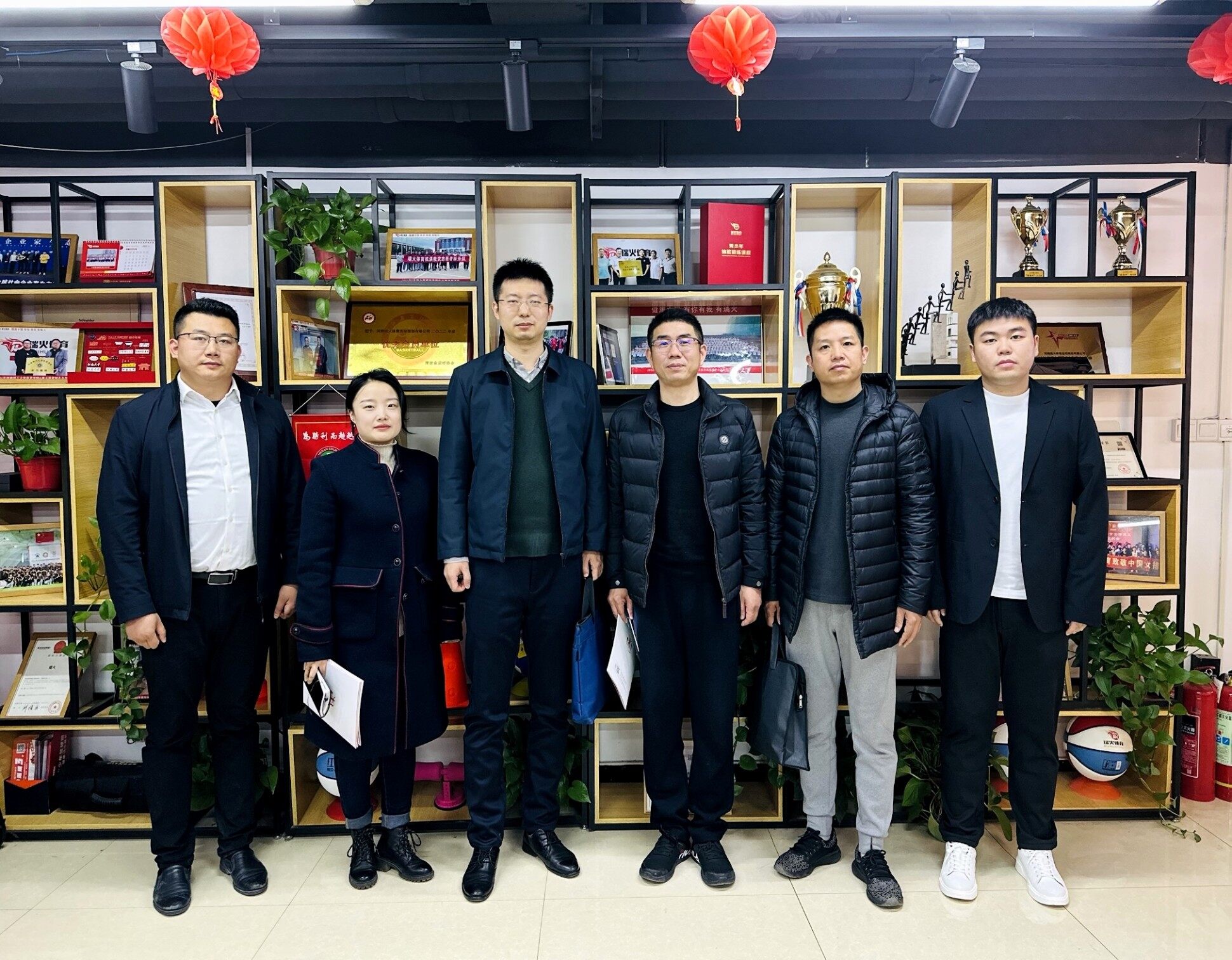 【简讯】河南省、市体育局领导莅临河南瑞火体育调研指导！