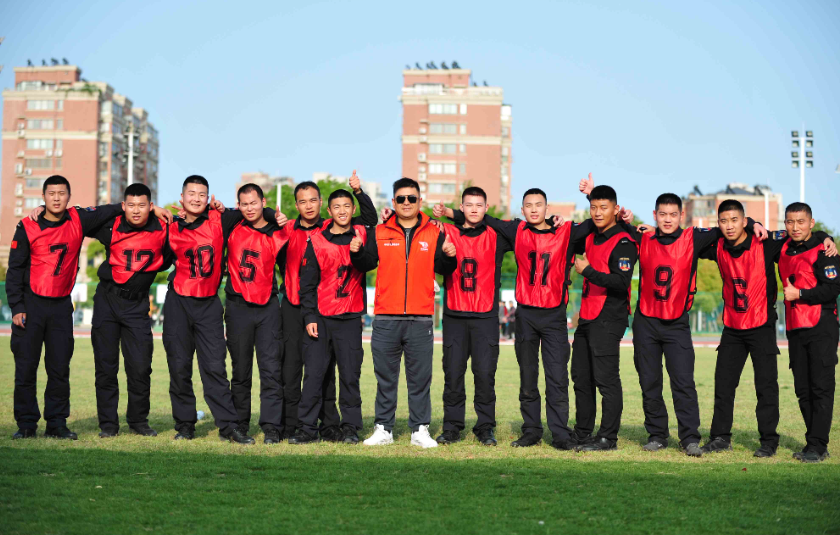 加盟商动态｜当瑞火红遇见特战蓝 瑞火体育江苏滨海校区助力滨海县公安局巡特警大队正红特战队体能考核