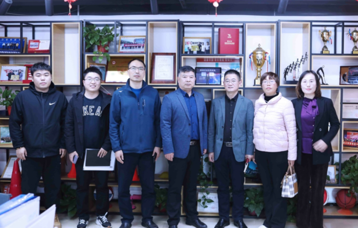 河南财政金融学院领导莅临瑞火体育指导