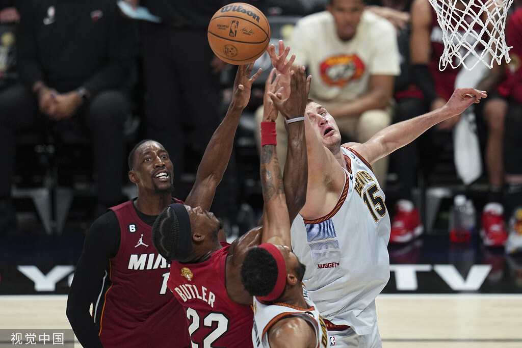 约基奇28分！掘金4-1热火，拿下队史首个NBA总冠军