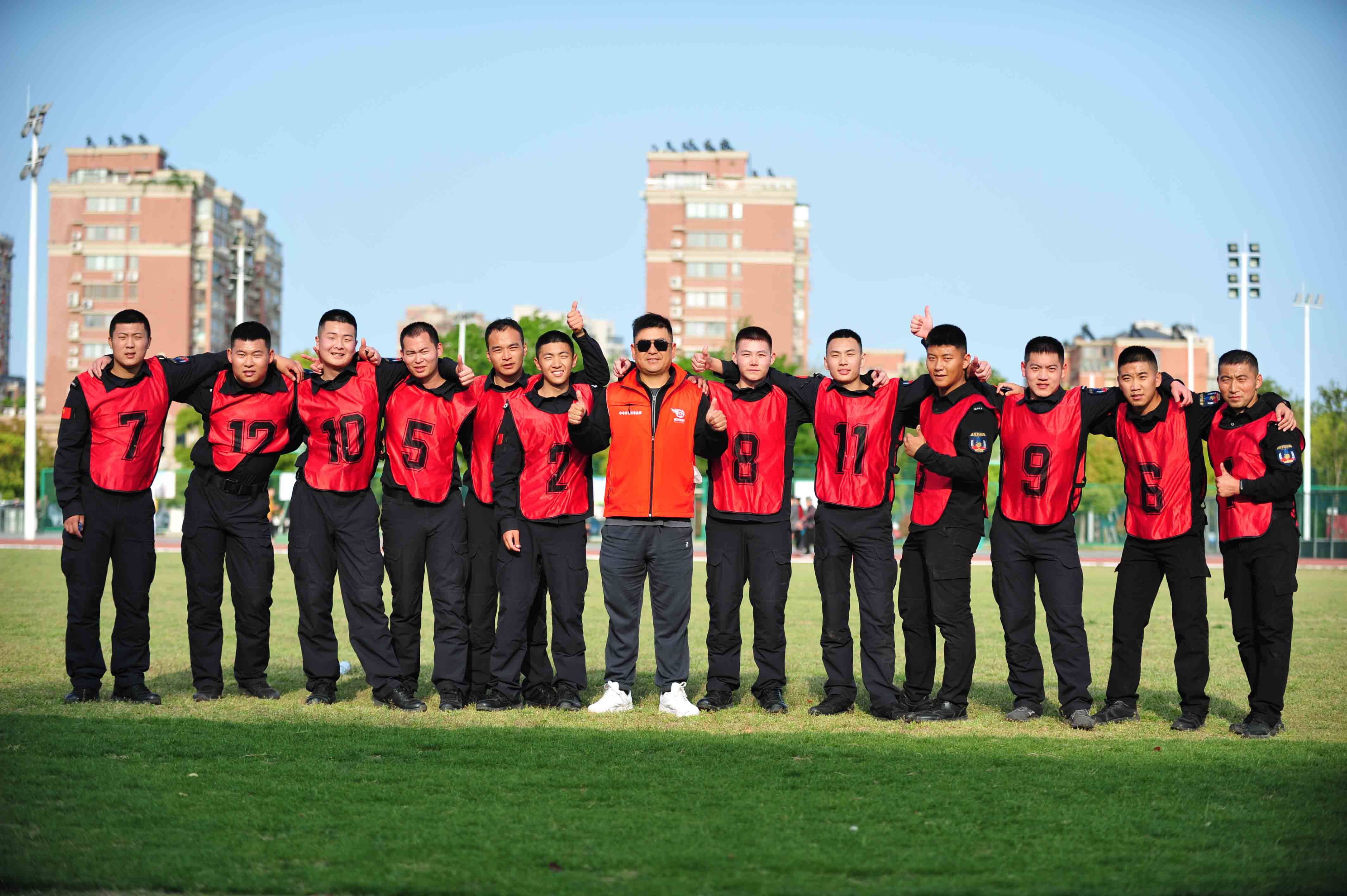 加盟商动态｜当瑞火红遇见特战蓝 瑞火体育江苏滨海校区助力滨海县公安局巡特警大队正红特战队体能考核